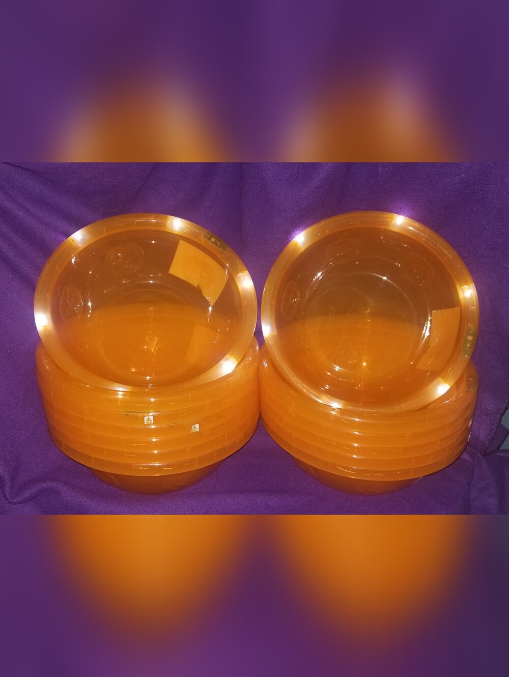 Orange Joyward Jack-O-Lantern LED Light-Up Candy Bowls Price For One 13 Availabl